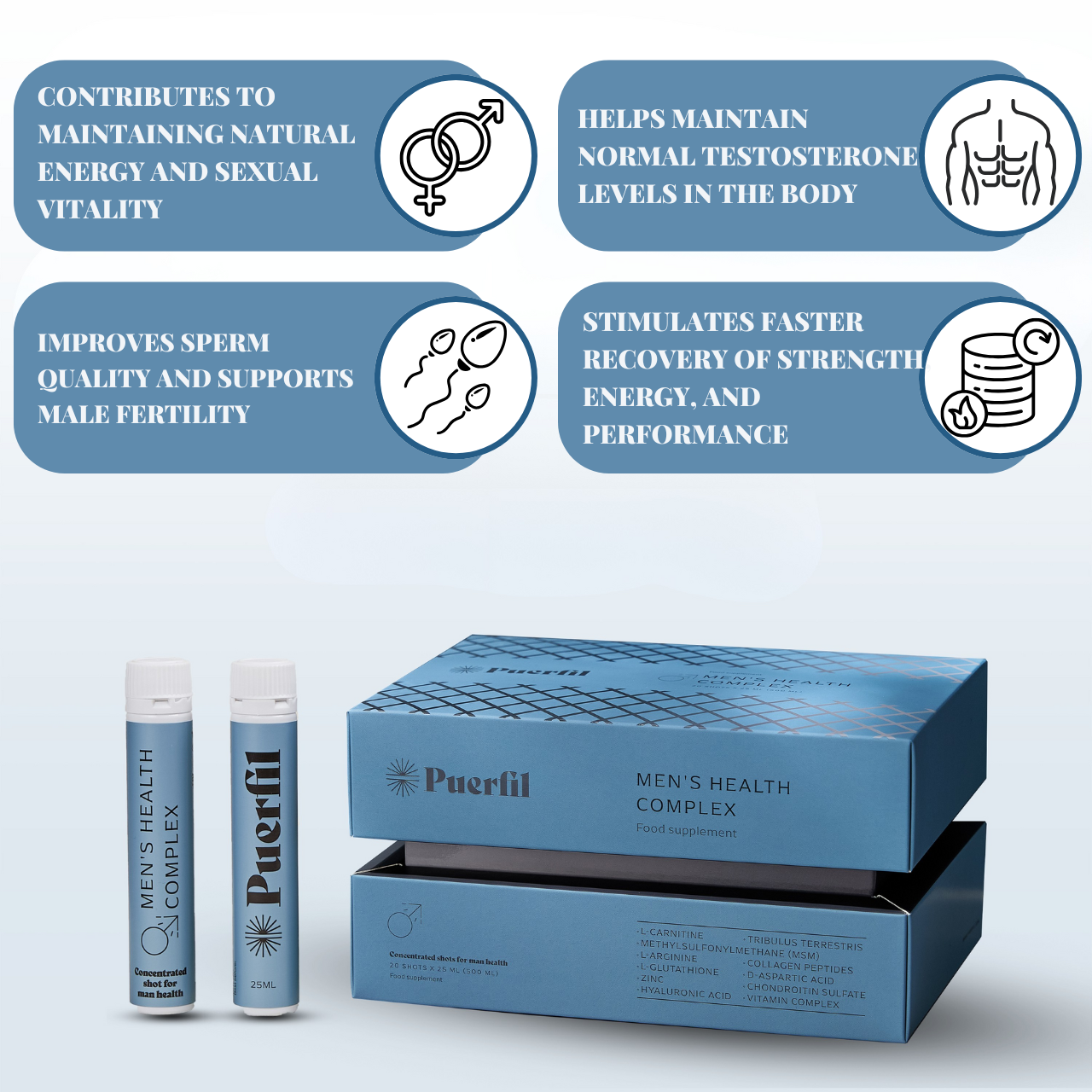 🎁 Puerfil Men's Health Complex (100% off)