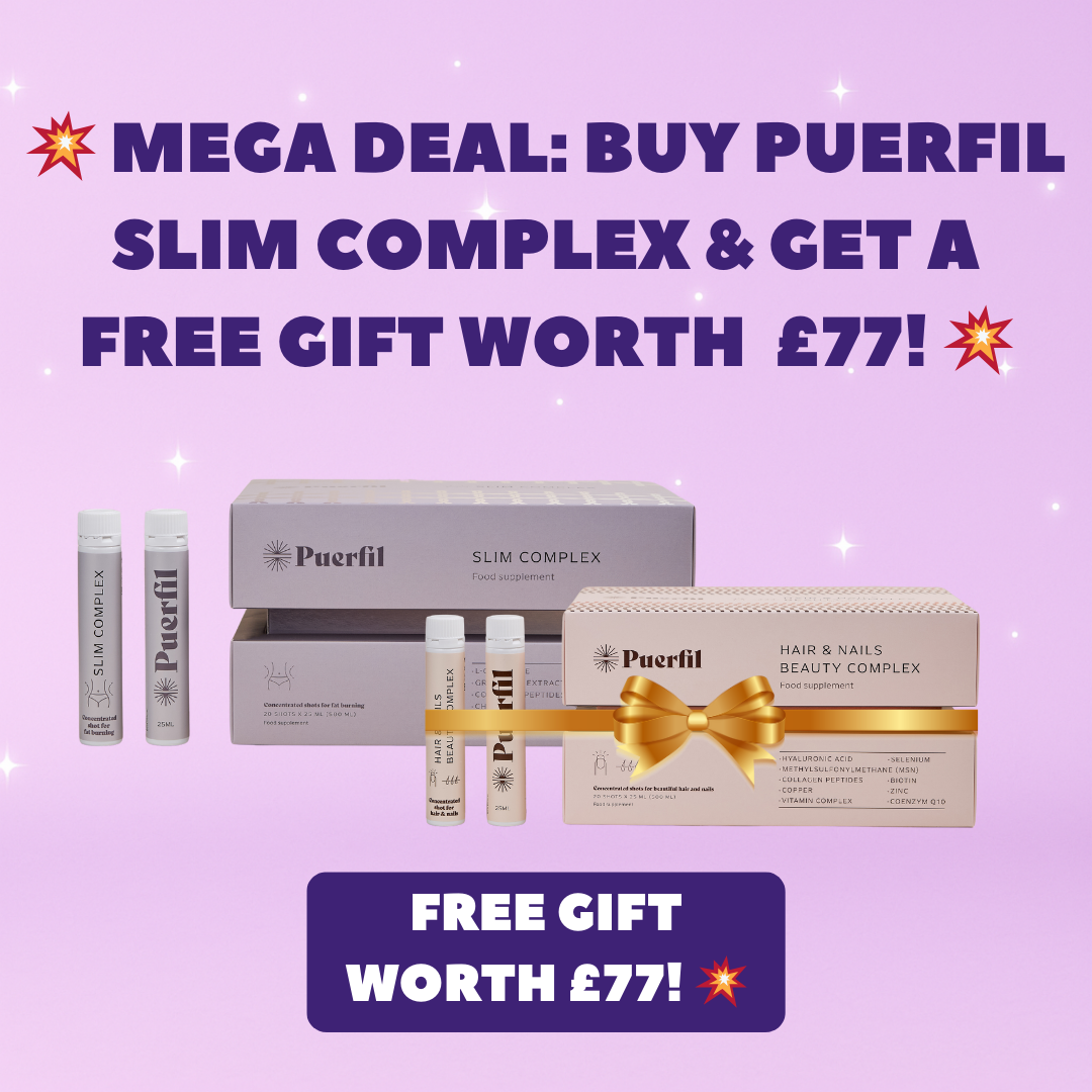 BUY PUERFIL SLIM COMPLEX AND GET PUERFIL HAIR & NAILS BEAUTY COMPLEX FOR FREE