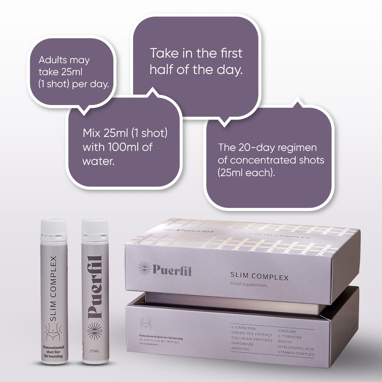 BUY PUERFIL SLIM COMPLEX AND GET PUERFIL HAIR & NAILS BEAUTY COMPLEX FOR FREE